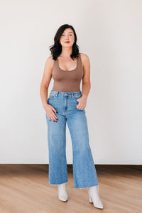 Basic Bodysuit Chocolate - Wisdom & Wardrobe