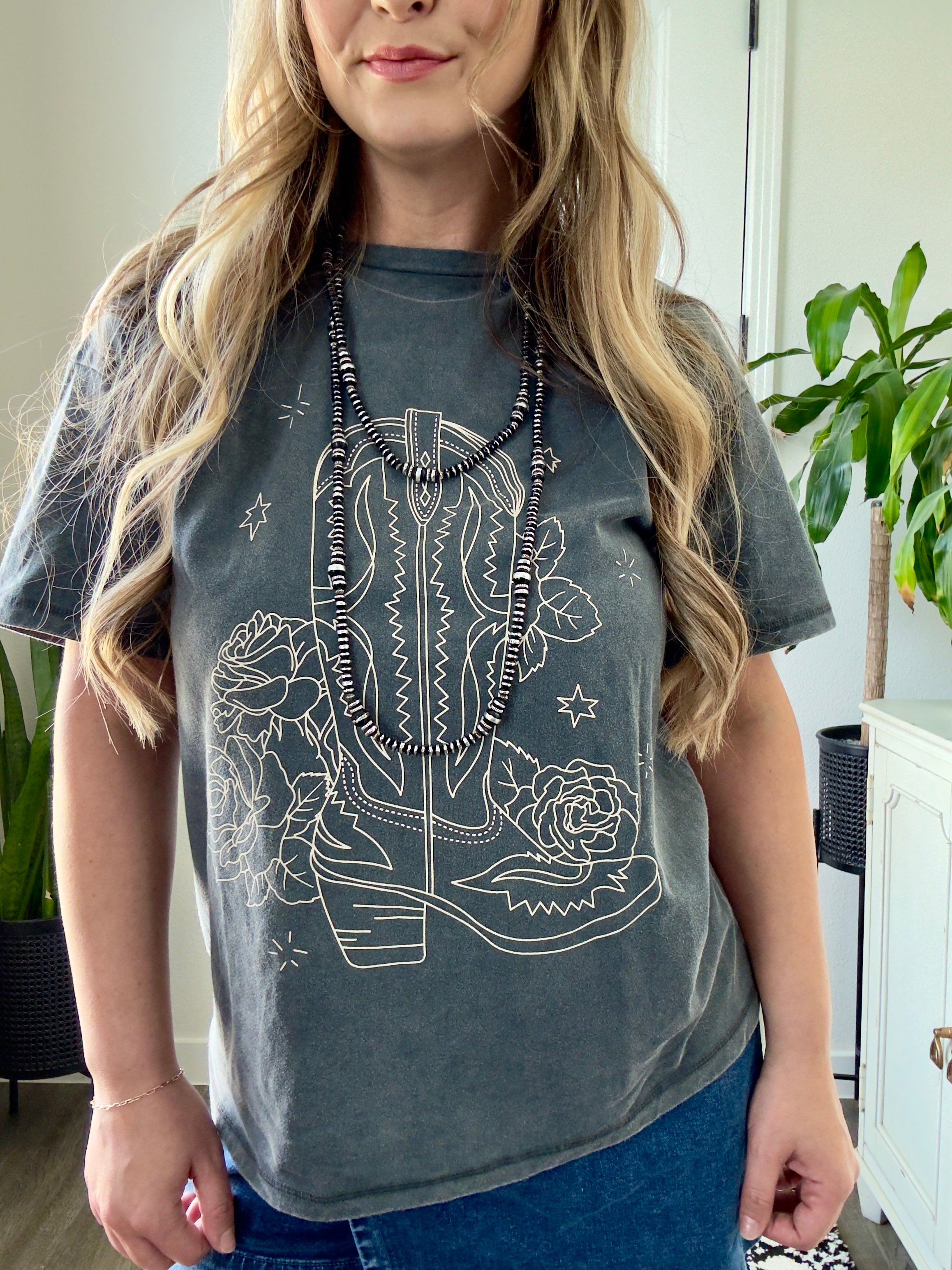 Cowboy Boot Graphic Tee