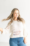 Willow Distressed Knit Pullover