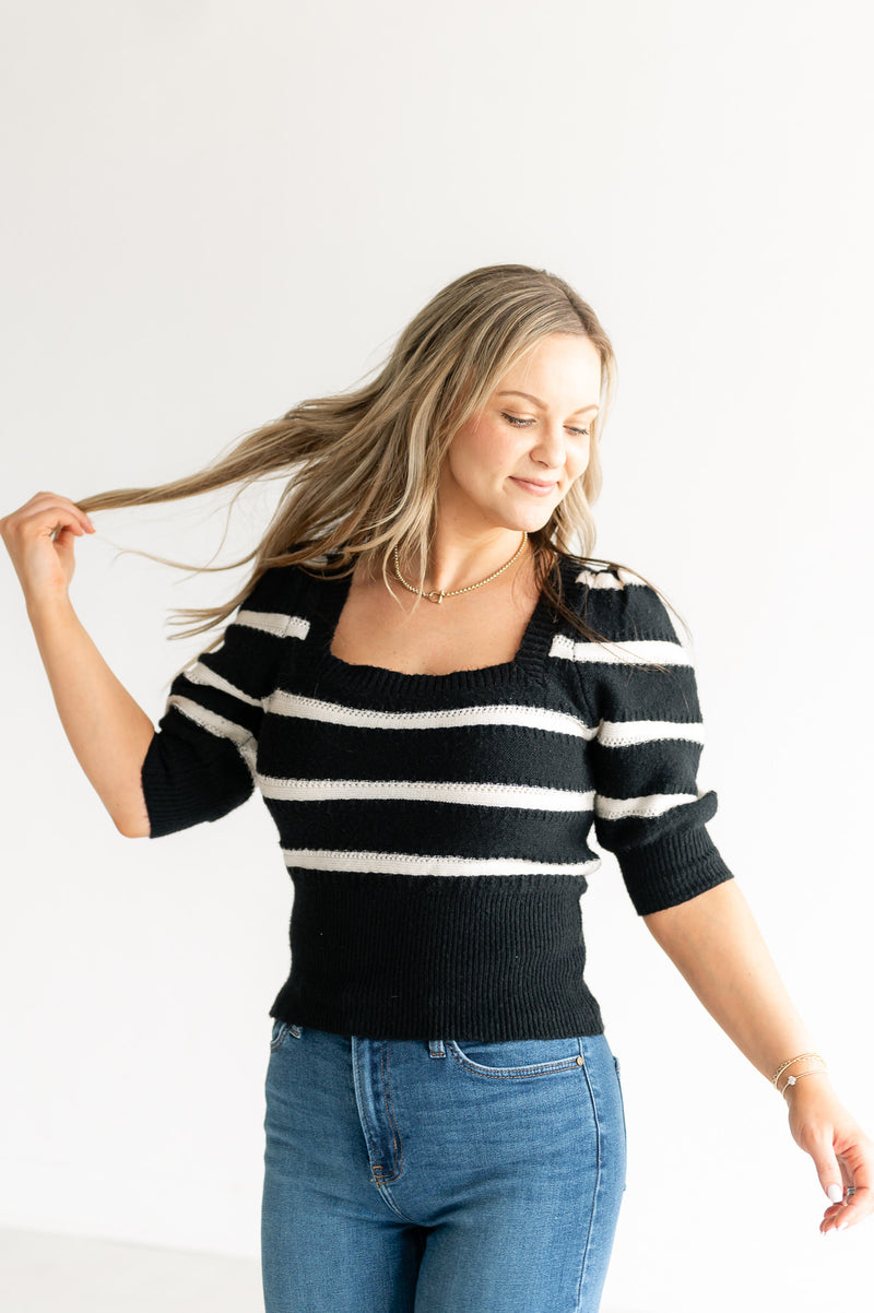 Perfect Day Puff Sleeve Sweater