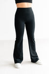 Black Flare Shaping Leggings