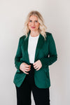 Temptation Satin Blazer