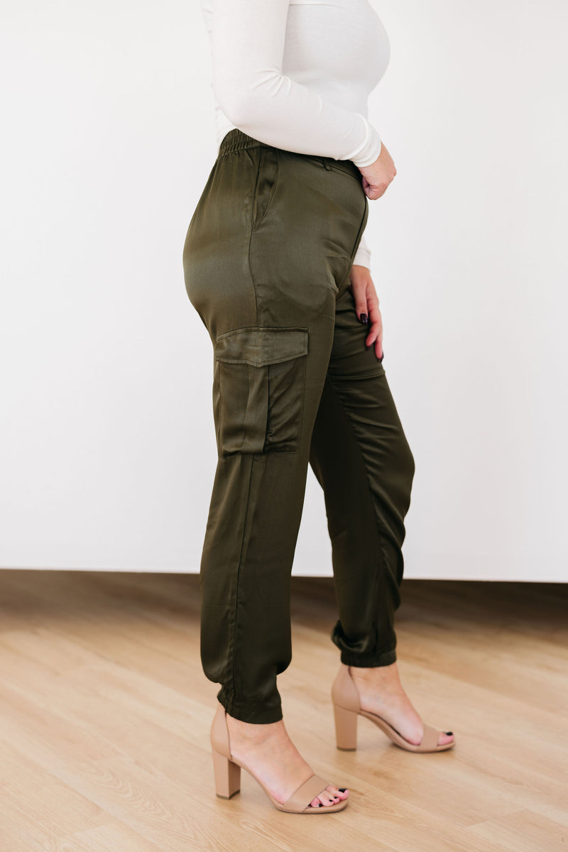 Do The Most Cargo Pants - Olive