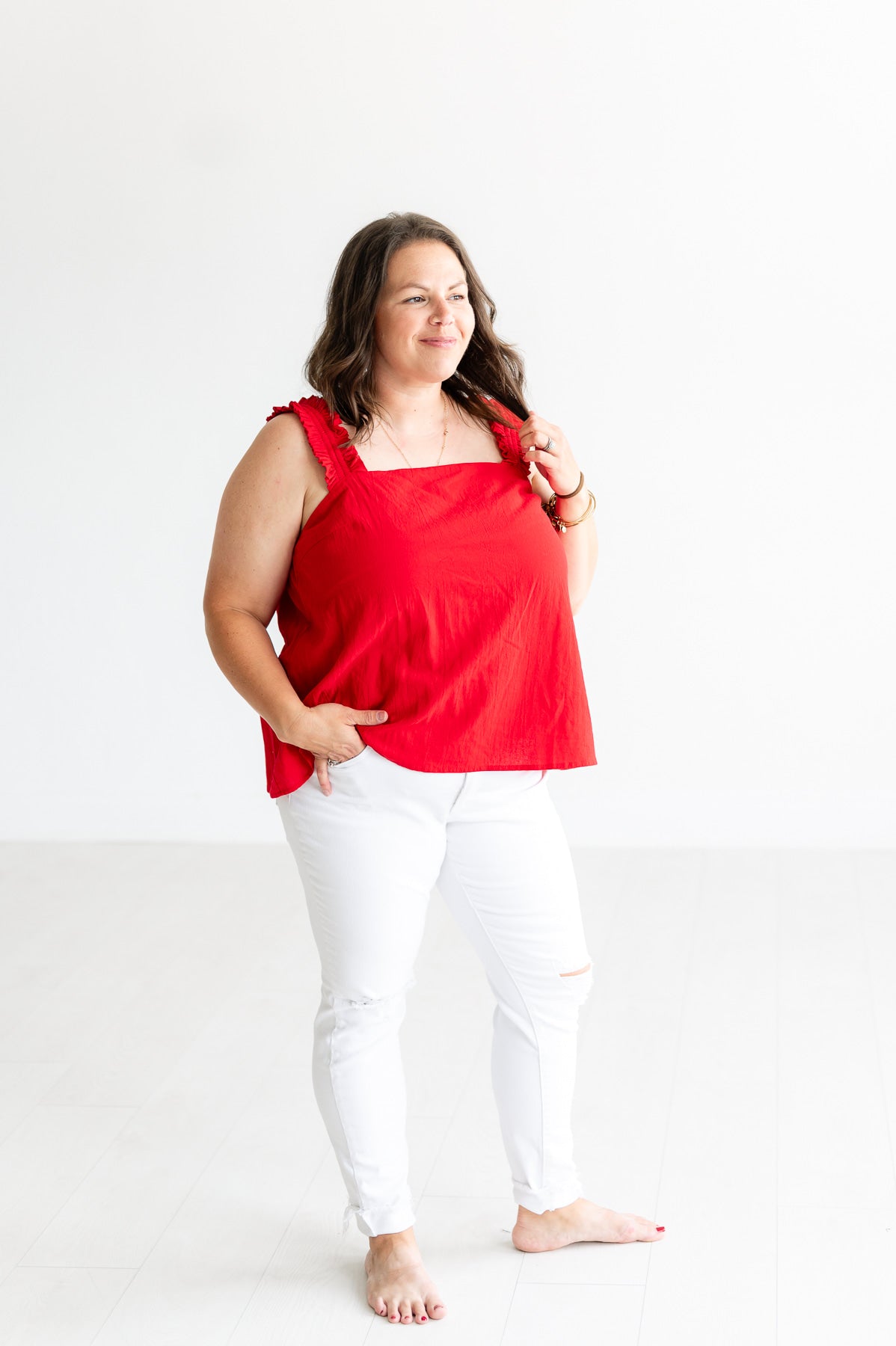 Red Hot Blouse