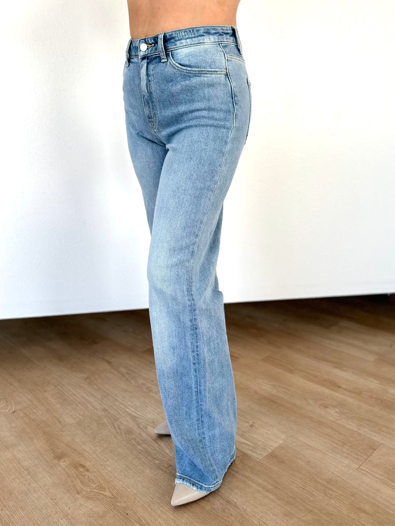 90s High Rise Flare Jeans