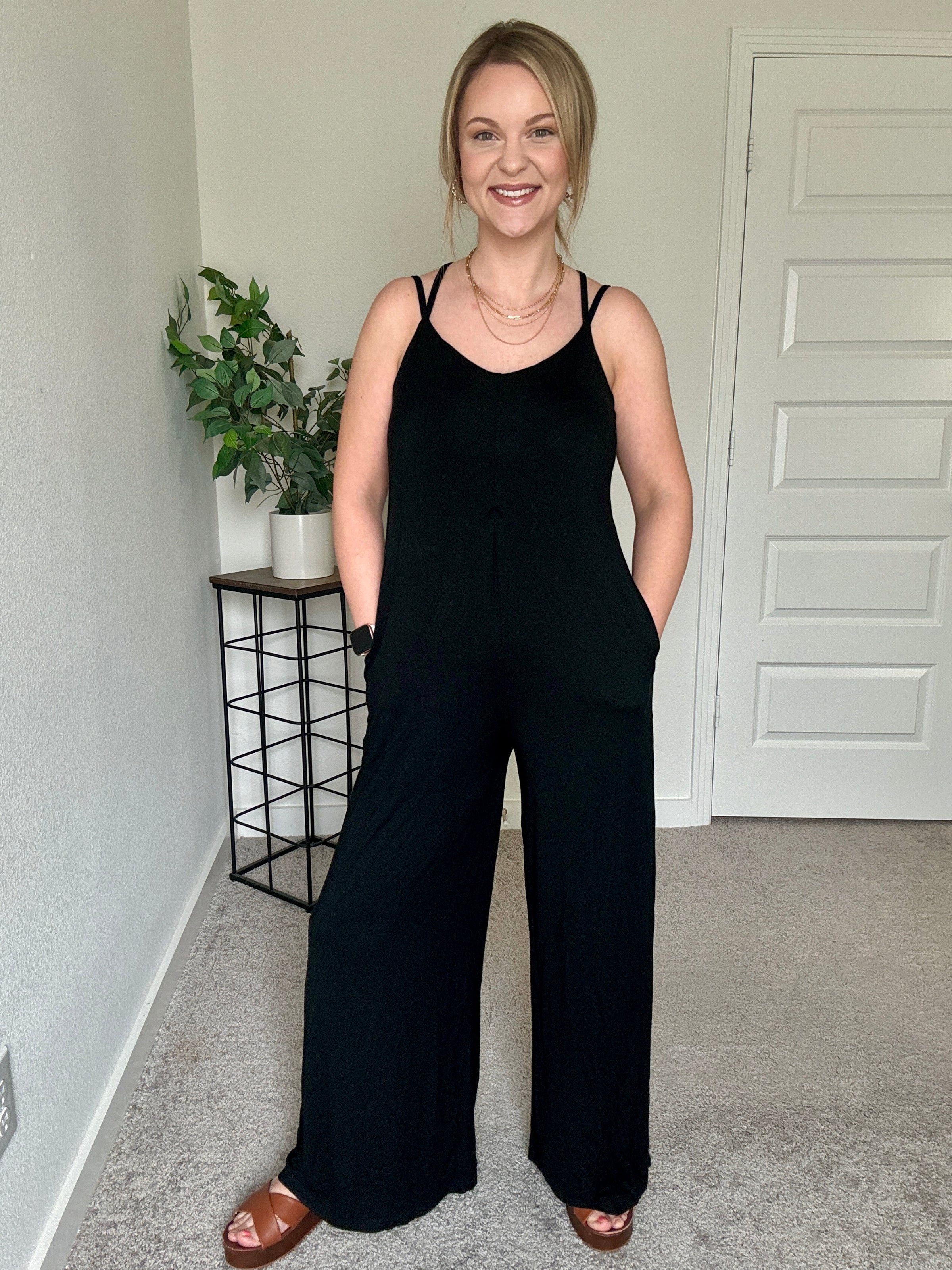 Everyday Black Jumpsuit