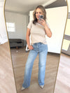 90s High Rise Flare Jeans