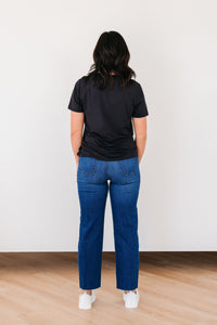 Just Black Denim Classic Straight Jeans