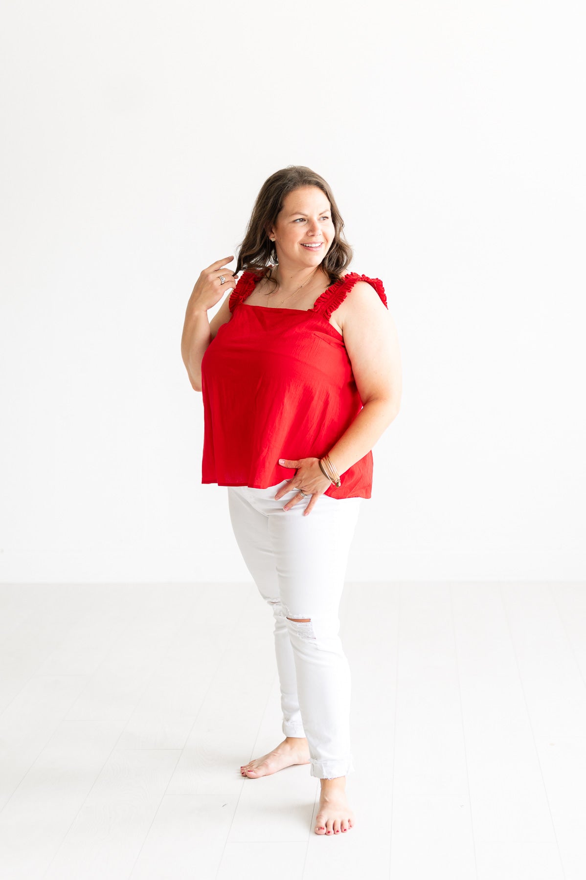 Red Hot Blouse