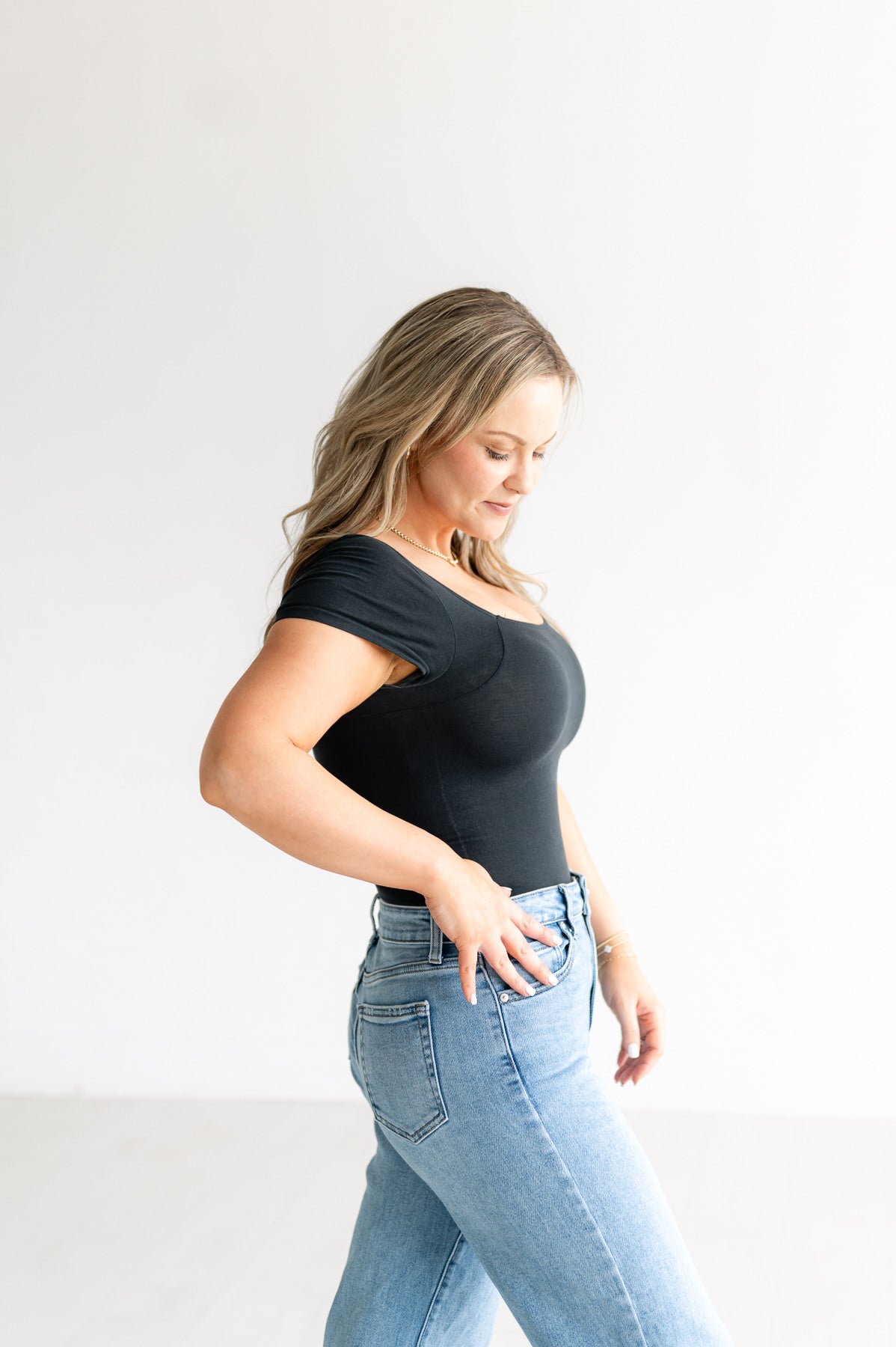 Classic Black Shaping Bodysuit