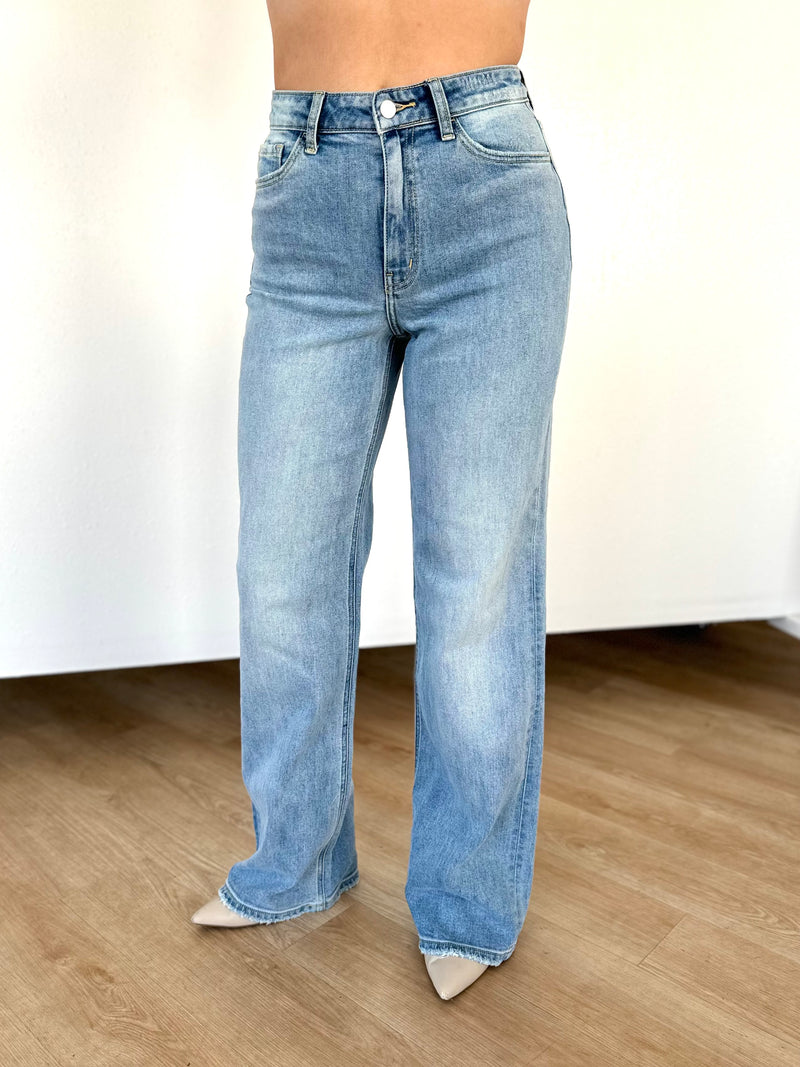 90s High Rise Flare Jeans