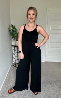 Everyday Black Jumpsuit