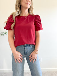 Crimson Darling Top