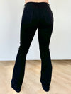 JBD Black Skinny Flare Jeans