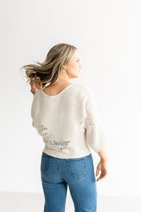 Willow Distressed Knit Pullover