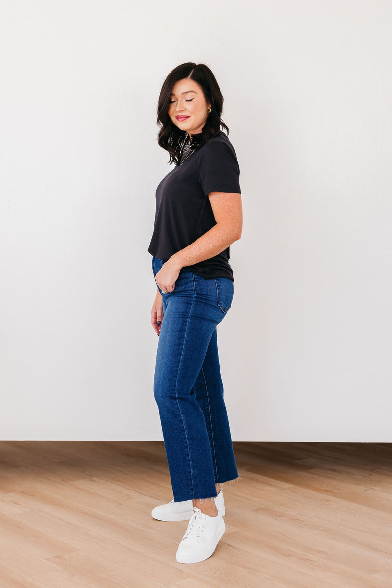 Just Black Denim Classic Straight Jeans