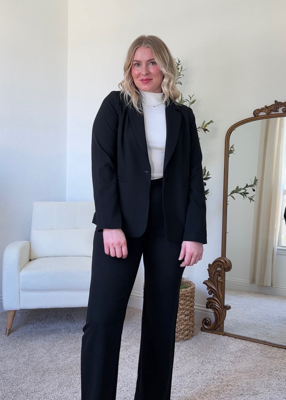 Classic Black Blazer